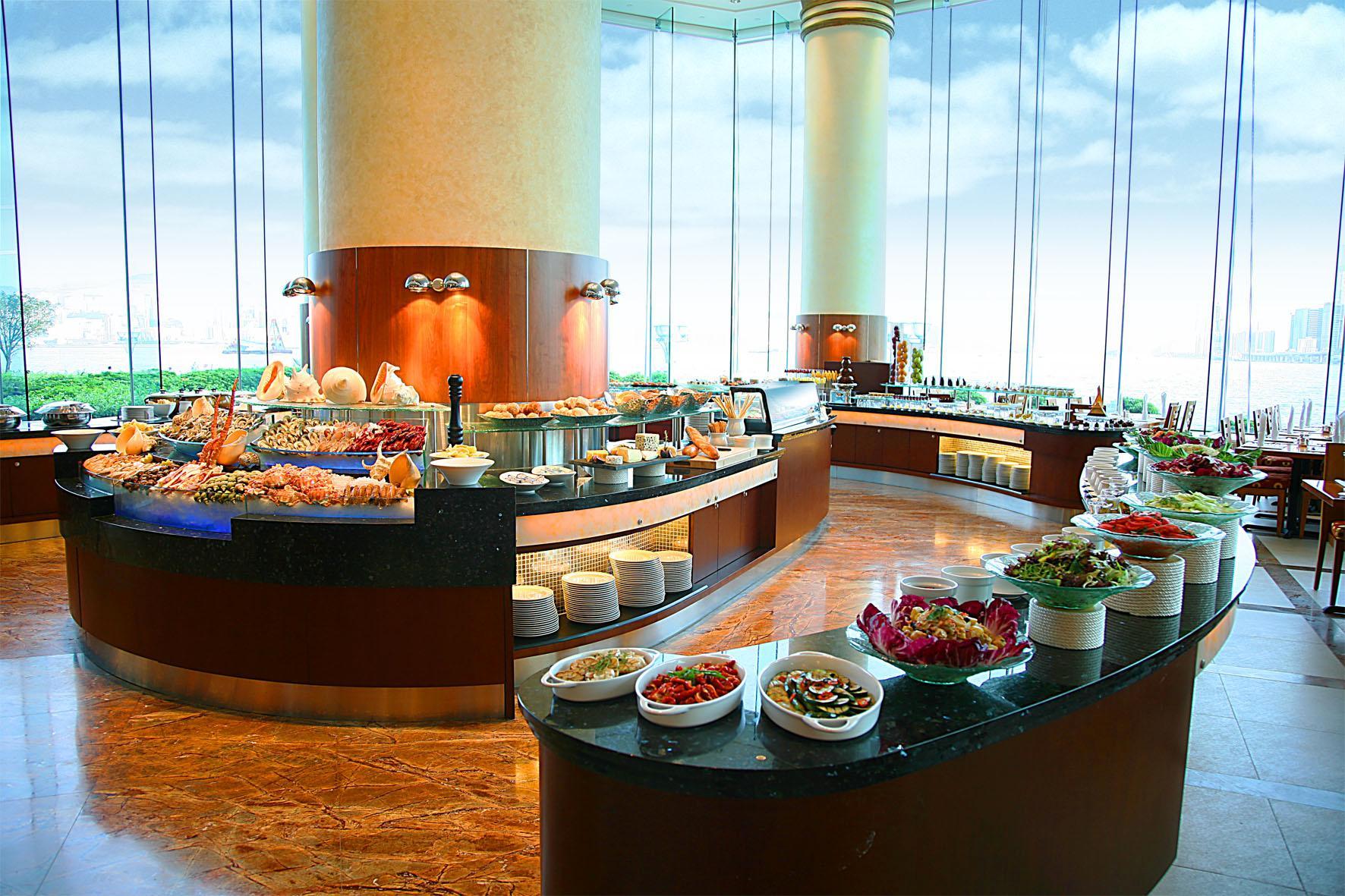 فندق هاربور غراند كولون هونغ كونغ المظهر الخارجي الصورة A buffet at a hotel