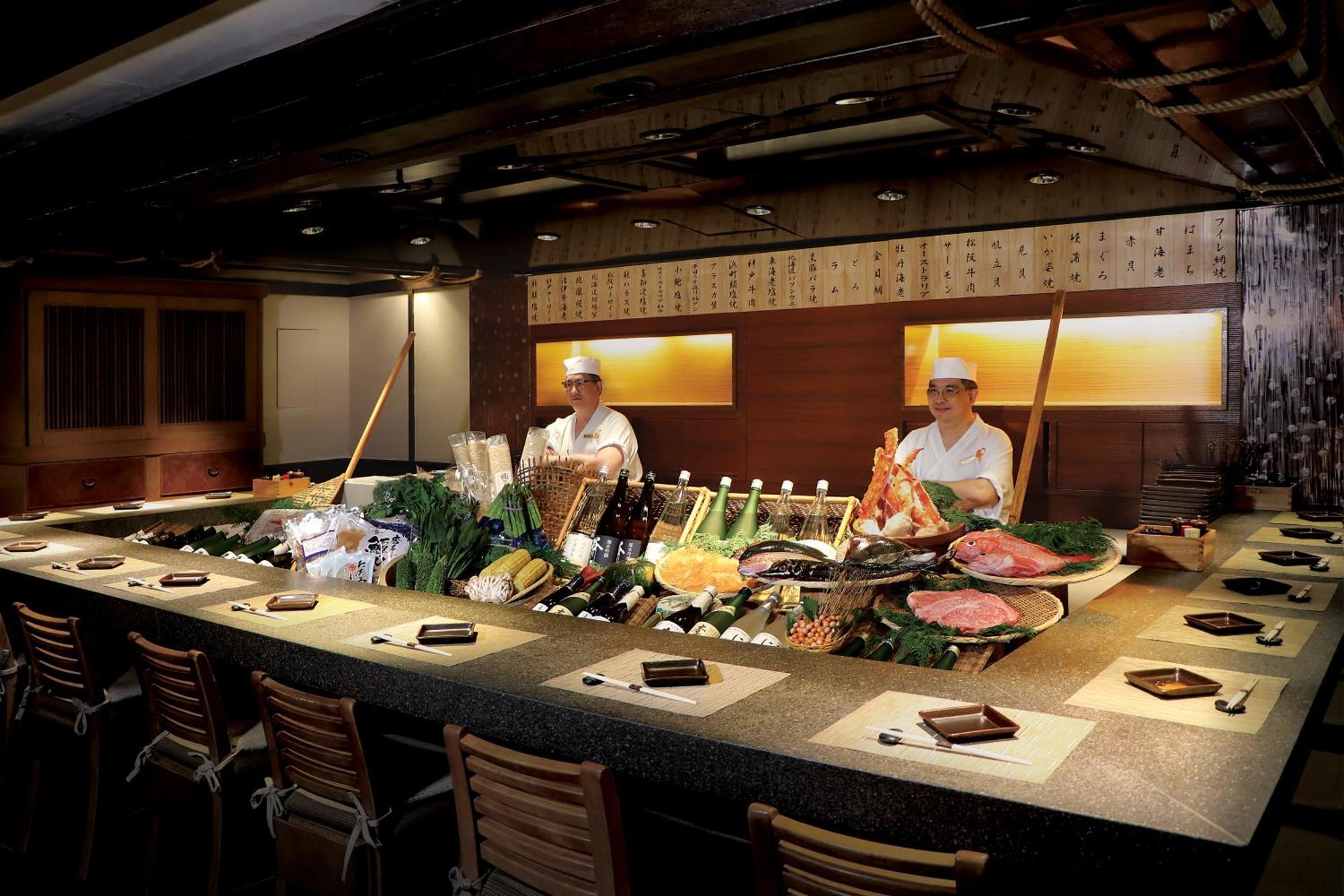 فندق هاربور غراند كولون هونغ كونغ المظهر الخارجي الصورة Sushi bar