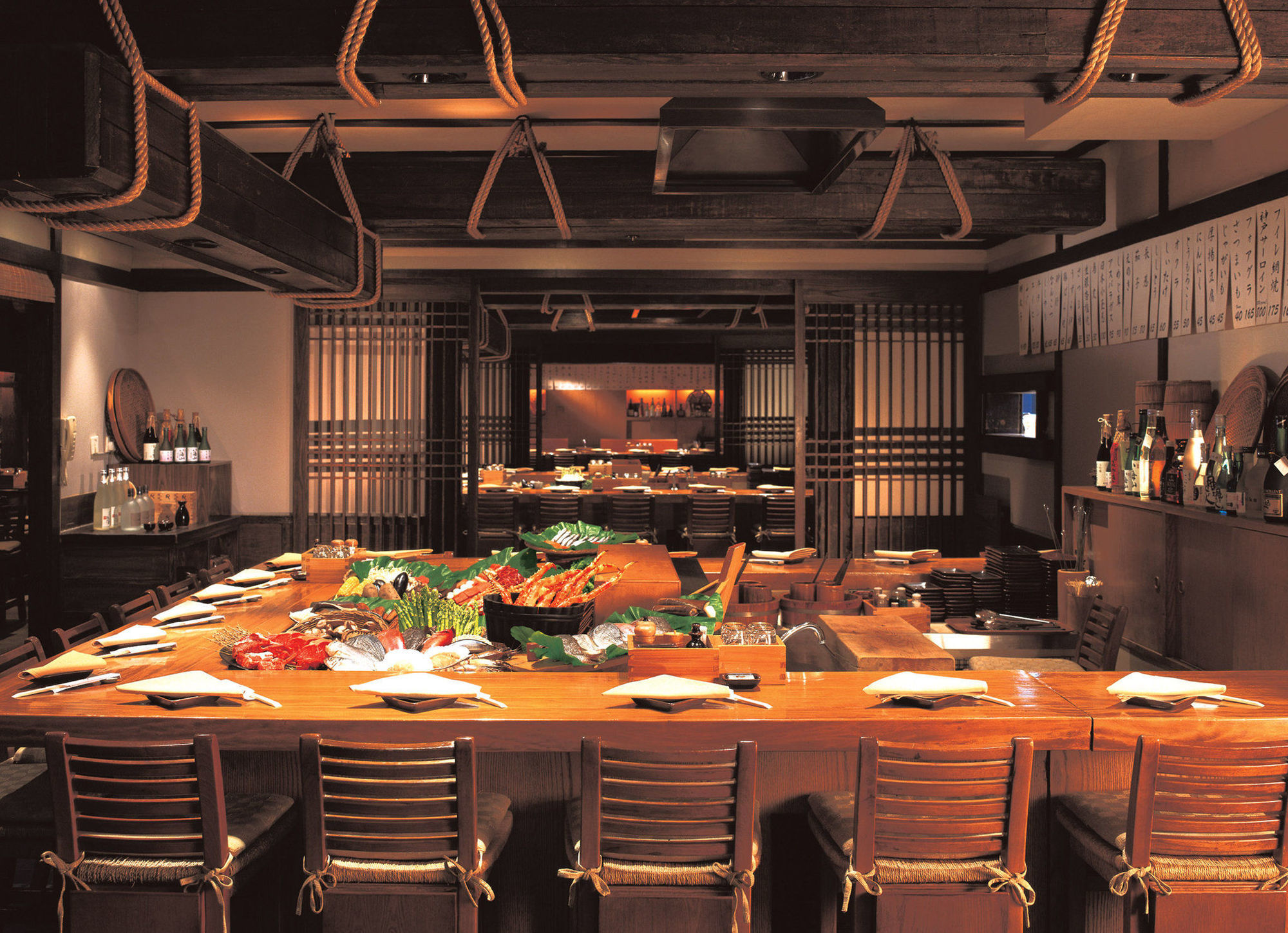 فندق هاربور غراند كولون هونغ كونغ المطعم الصورة Interior of a restaurant